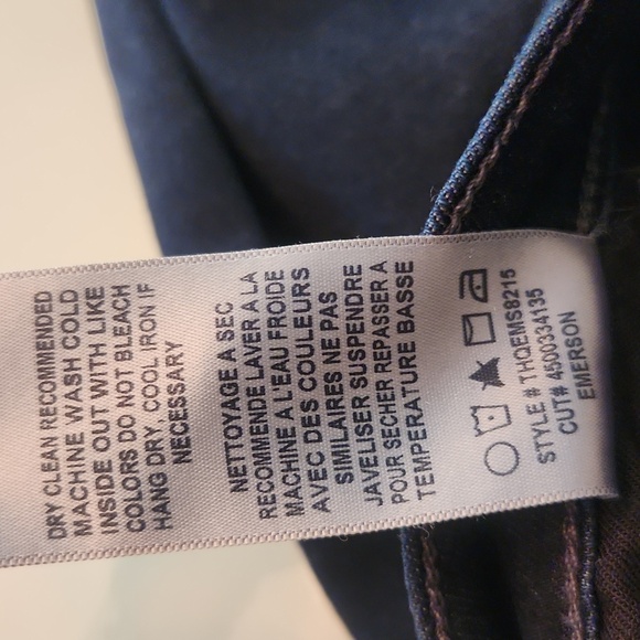 Joe's Jeans Straight Leg Jeans Dark Blue Wash Waist 36 - Picture 7 of 7